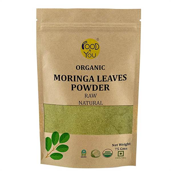 Food For You Organic Moringa Leaves Powder Imported